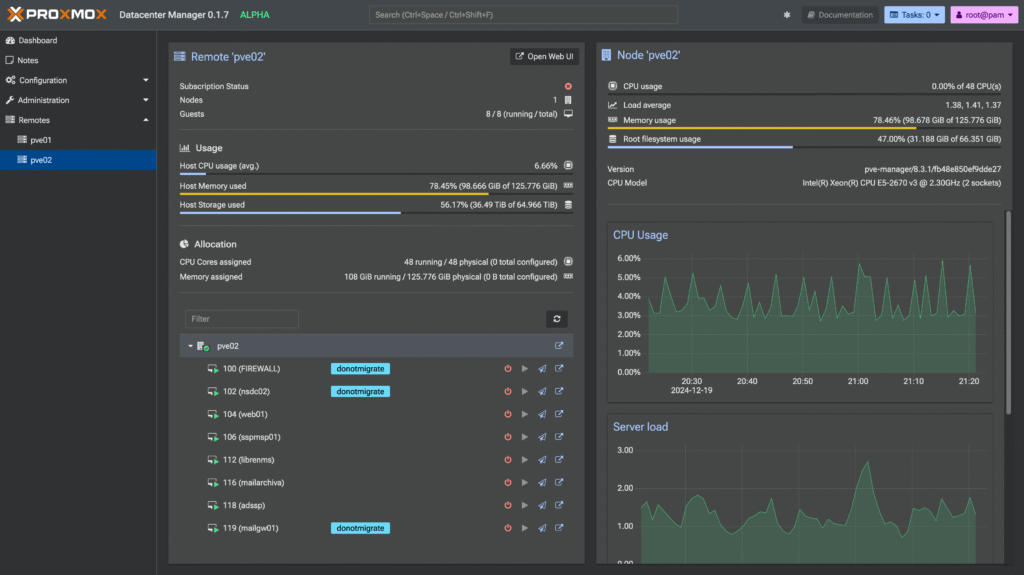 Introducing Proxmox Datacenter Manager NodeSpace Blog Introducing Proxmox Datacenter Manager NodeSpace Blog